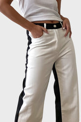 Hudson Two-Tone Jeans